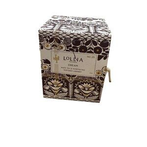 Lollia Dream White Tea Honeysuckle Perfumed Luminary No.25 11 oz. NEW
